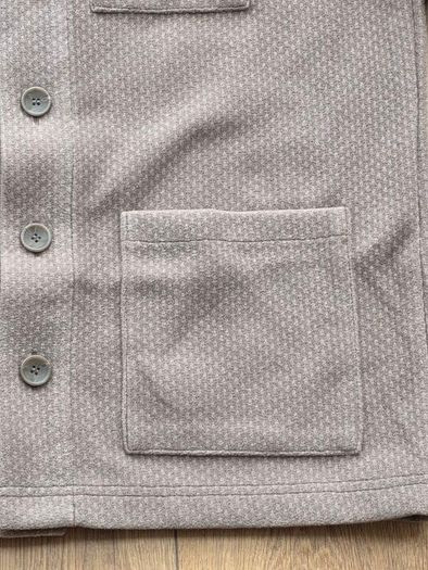 Folk Men's Greyson Waffle knit Overshirt Size Large