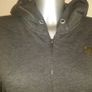 Pink Victoria's Secret grey hoodie zipped jumper size L UK12 EU40 Postage included Image 3