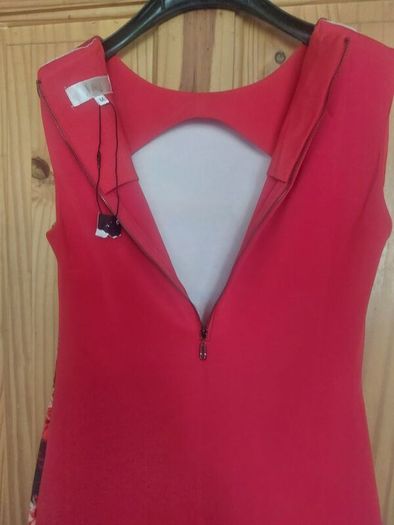 J and J red floral dress (free post)
