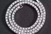 Iced out tennis chain
