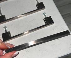 Stainless steel kitchen handles