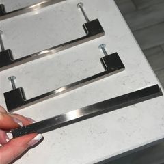 Stainless steel kitchen handles
