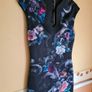 TED BAKER MARCELA black oriental floral dress midi Size 2 UK 10 Image 5