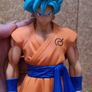 Dragon Ball Z : Fukkatsu No "F" - Son Goku SSJ God SS - Master Stars Piece (Banpresto) Image 3