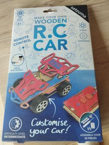 Wooden R.C. Car kit