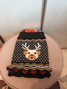Christmas dog jumper/coat