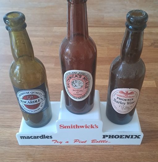 Vintage Bottle Stand for Smithwicks, Phoenix and MacArdles