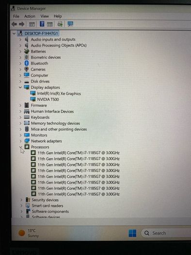 Lenovo Thinkpad T14s i7 pro 11gen 16/256 with 4gb graphic