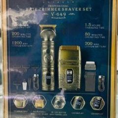 New VGR hair trimmer and groomer metal blade long battery
