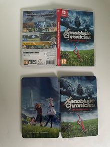 Nintendo Switch Xenoblade Chronicles Definitive Edition game & Steelbook