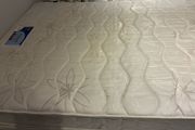 Silent night double bed divan and mattress very clean