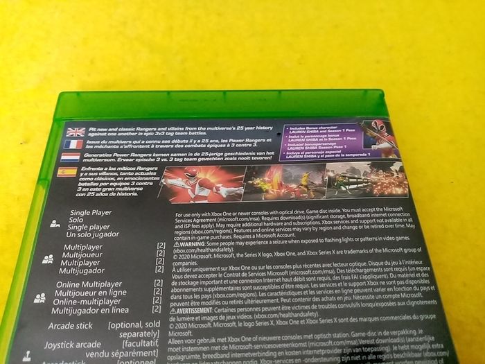 Power Rangers collectors edition Xbox one Xbox series X Games Original
