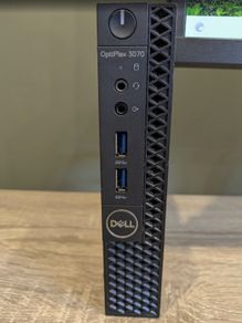 Dell Optiplex 3070 Micro PC 24" LCD Win 11 16GB i5 9th CPU WiFi Office 2024