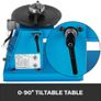 Mini Semi-Automatic Rotary Welding Positioner Turntable Tilte Jaw Lathe Chuck for Annular Welding Image 4