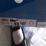 Girls black patent sketchers shoes Image 2