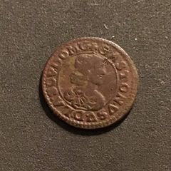 France 1642 Prince Gaston 2 Deniers