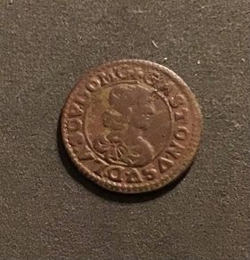 France 1642 Prince Gaston 2 Deniers