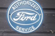 Ford service cast iron sign