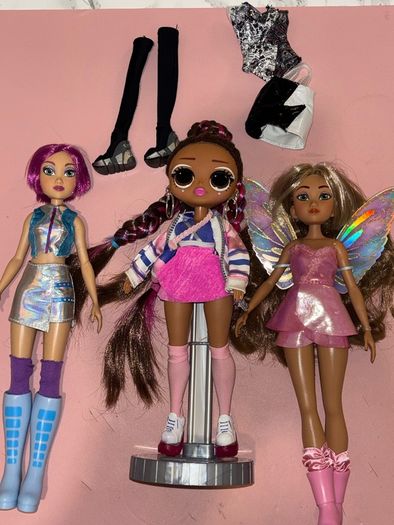 LOL OMG and Winx dolls Lot