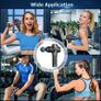 Massage Gun Deep Tissue,30 Speeds Powerful Percussion Muscle Massager,2500mah Electric Handheld Muscle Massage Gun,Portable Fascia Gun with 8 Massager Heads for Athletes Muscle Tension Pain Relief Image 2