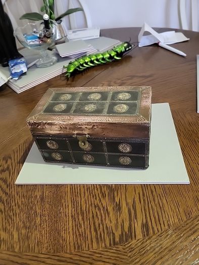 Old treasure box