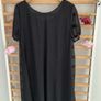 dress Bnwt byoung dress size 38 black chiffon with embellished neckline short sleeves Image 6