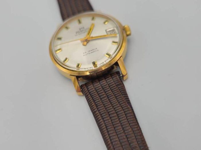 Vintage Swiss Made Automatic Pierpont 25Jewels 20 micron Gold Swiss watch