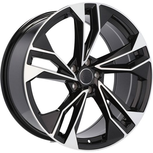 18" S5 Type Black Alloy Wheels Audi Seat Skoda VW 5x112