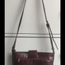 Vintage Tula Dark Brown Leather Crossbody Bag Image 3