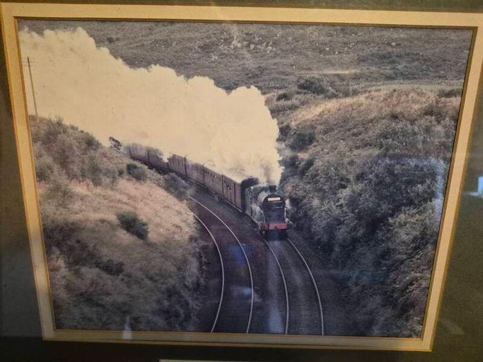 Framed Railway Photograph  GNRI Class 171 Slieve Gullion