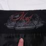 Mango Vintage Red Black White Plaid Tartan Buckle Detail Mini Skirt 12UK/40EU Image 3