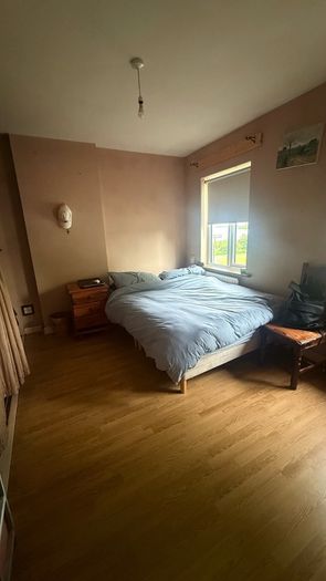 double bed with mattress