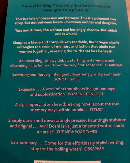 Burnt Sugar. Avni Doshi