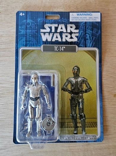 Star Wars TC-14 Droid 3.75 " Scale New & Unopened