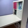 IKEA Desk & Bookshelves attached. Excellent condition Image 3