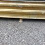 Antique brass fireplace fender Image 2