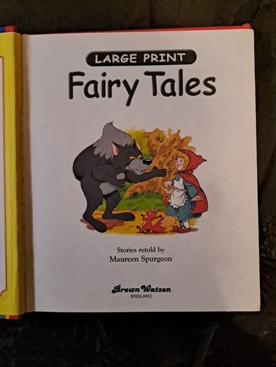 Large Print Fairy Tales