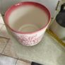 Antique Pink Ironstone staffordshire england plant holder. Image 2