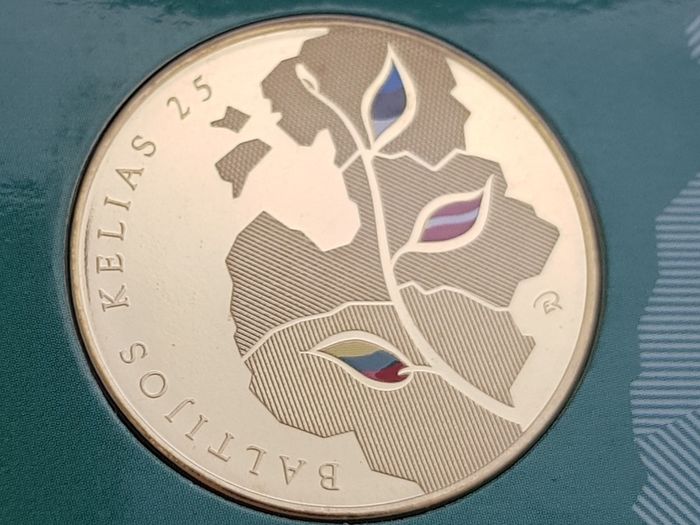 Lithuania 2014 year Proof coin.