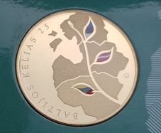 Lithuania 2014 year Proof coin.