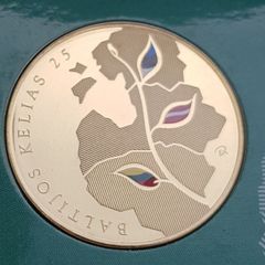 Lithuania 2014 year Proof coin.