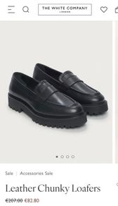 White Company Loafers