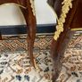 FLASH SALE ! Was 395 now 330 ! A Beautiful Pair od French Low Marble Top Tables. Image 3