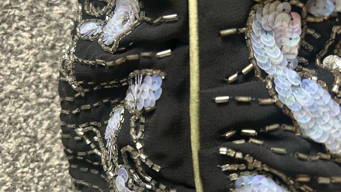 diesel large sequin bag