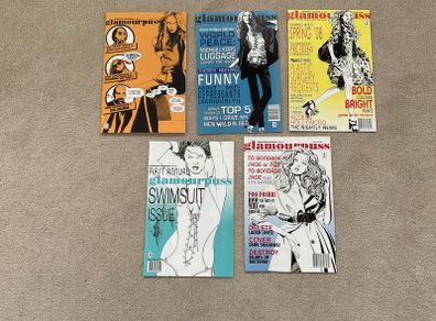 High concept indie comics Glamourpuss 1-5 by Dave Sim.