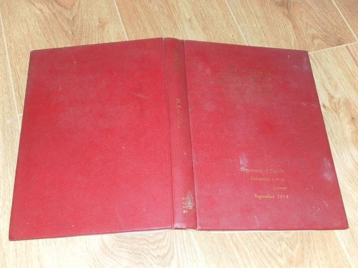 The Unfulfilled Search for Identity in the Poetry and Novels of Samuel Beckett a Thesis Presented in the National University of Ireland for the Degree of Master of Arts in Modern English By O'Hara, Sr. Mary J.