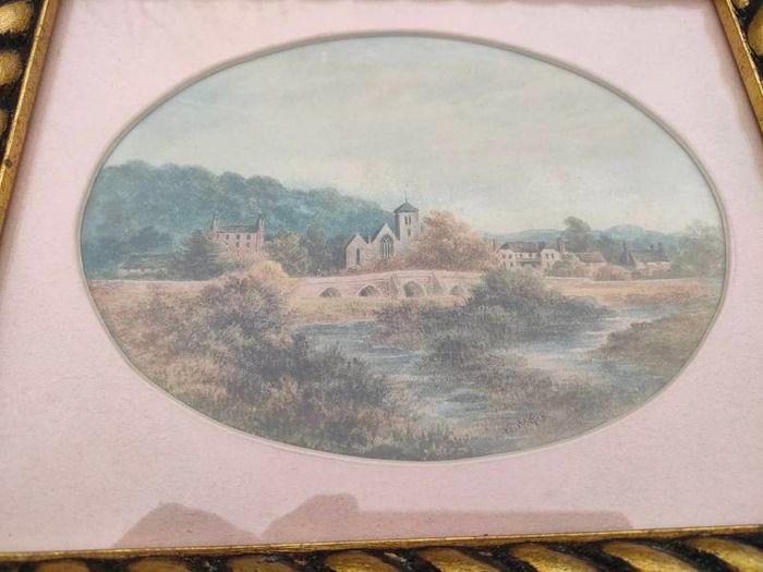 W.W Gill 19th century watercolour