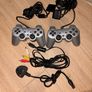 PlayStation 2 with controllers + games Image 2