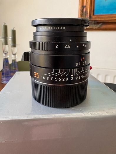 Summicron-M 35 mm f/2 ASPH 11673 + Leica  UV filter 13030