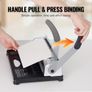 Binding Machine, Comb Binding Machine 21-Holes Binding 450 Sheets, Book Binder Machine with 100 PCS 9.53 mm Comb Binding Spines, for Letter Size, A4, A5 Image 3